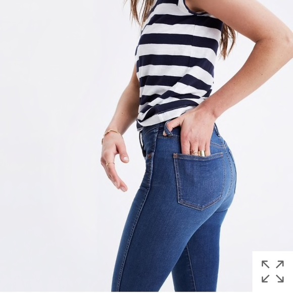 Madewell high riser skinny skinny patty jean denim - Picture 3 of 4